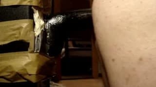 Domowej roboty gejowska seks maszyna