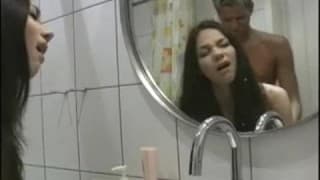 Ostre robienie loda w saunie