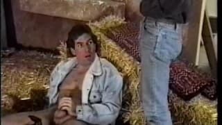 Wielki kutas geja na vintage video