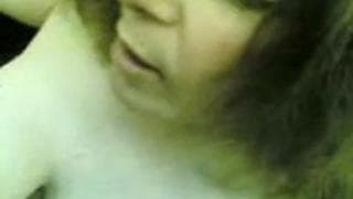 Arabska kurwa super się bawi w domu