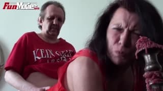 Stara dziwka Zolitaire ostro zerżnięta