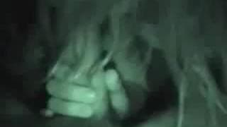 Nocne obciaganie napalonej blondynki!