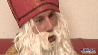 Święty Mikołaj i niegrzeczna dziwka