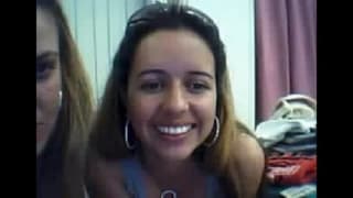 Dwie dziwki bawią się przed kamerką