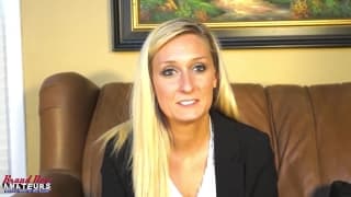 Addison szczęśliwa na porno castingu