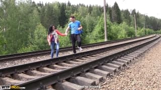 Kira spodobał się seks na łonie natury