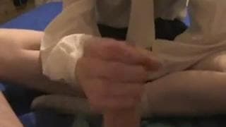 Rosyjska dziwka zwali mu chuja w POV