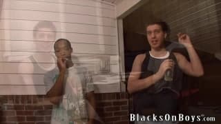 Xavier spróbuje dziś z czarnym chujem!