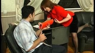 Gorąca sekretarka, ulubienica szefa!