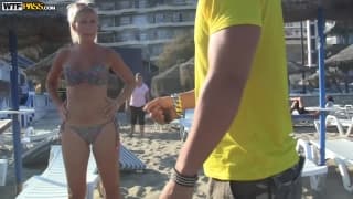 Agnessa planowała dzień spędzić na plaży