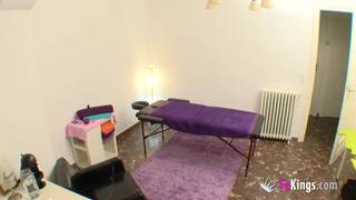 Seksowny masaż rudowłosj Hiszpanki!