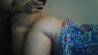 Dojrzała BBW głęboko wyjebana od tyłu