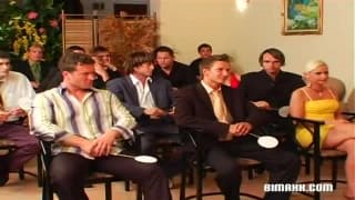 Orgia biseksualistów - anal i sperma