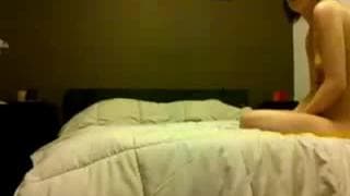 Jak na amatorkę to dobrze robi loda