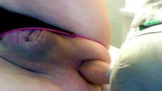 Transseksualista lubi się rżnąć dildo