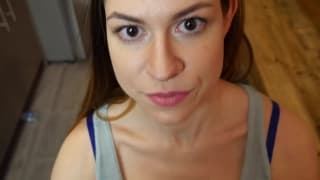 Ashley dostanie namiętny głęboki anal