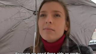 Młoda Czeszka lubi taki świetny seks!