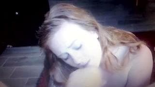 Gruby kutas w ustach tej rudej dziwki