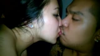 Azjatka uwielbia czarnego chuja kochanka