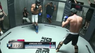 April O'neil wyjebana na macie po walce