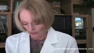 Melanie zwali mu konia, żeby się spuścił