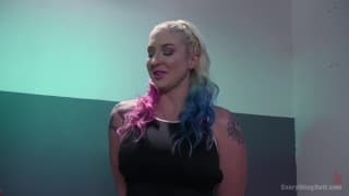 Ariel X i Leya Falcon, lesbijska ostra dominacja