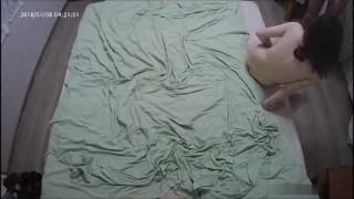 Jebanie młodej dziwki rejestruje kamera