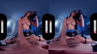 Resident Evil cosplay w wirtualnej rzeczywistości