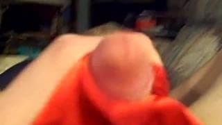 Amator dobrze zaplanował tą masturbcję