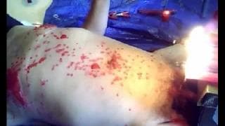 Gruby gej - fetyszysta w pończochach