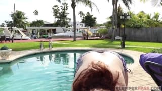 BBW Kimmie Kaboom i jej czarny gorący kochanek