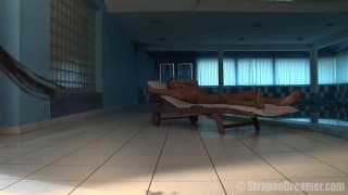 Facet w spa dostanie ostre jebanie od dominy