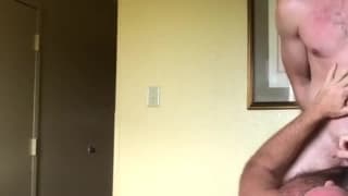 Jebanie w gardło i w dupę dwóch dojrzałych gejów