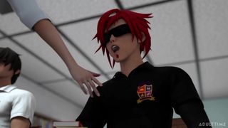 Podniecająca historia seksu hentai w szkole