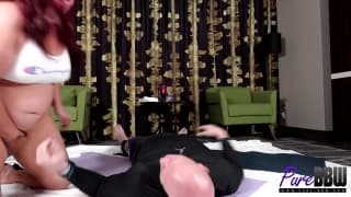 BBW Marcy Diamond zostaje ostro wyruchana przez swojego nauczyciela