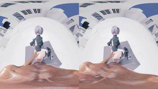 Hentai 3D i niecenzurowane jebanie od tyłu