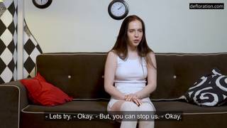 Młoda Jessie Way wstydzi się na pierwszym castingu