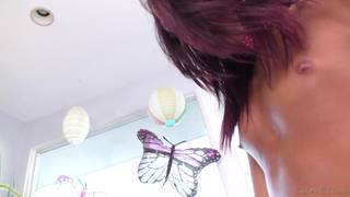 Chanel Santini wypierdoli gorącą trans brunetkę