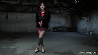 Francuzka emo z ulicy podwójnie wyjebana w trójkącie