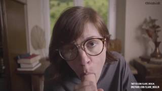 Zmyslowy taniec francuskiej cycatej Claire Moulin