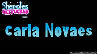 Trans dziewczyna Carla Novaes woli czarnego chuja