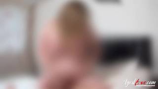 Napalony Murzyn wypierdoli chętnie starą siwą Lacey