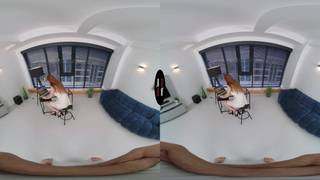 Rudzielec robi bardzo dobrego loda w POV w wirtualnej rzeczywistości