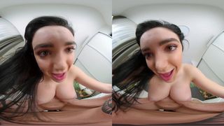 Brunetka zadowala nas porno POV i VR, aby to poczuć
