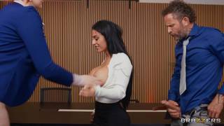 Egypt & Scott's Boardroom Threesome z Abigaiil Morris