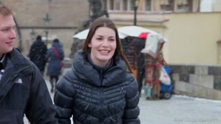 Erika Fucking w zimowym romansie, dobrze się pieprzy