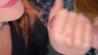 Margotdulac robi głębokiego loda, połyka całą spermę!